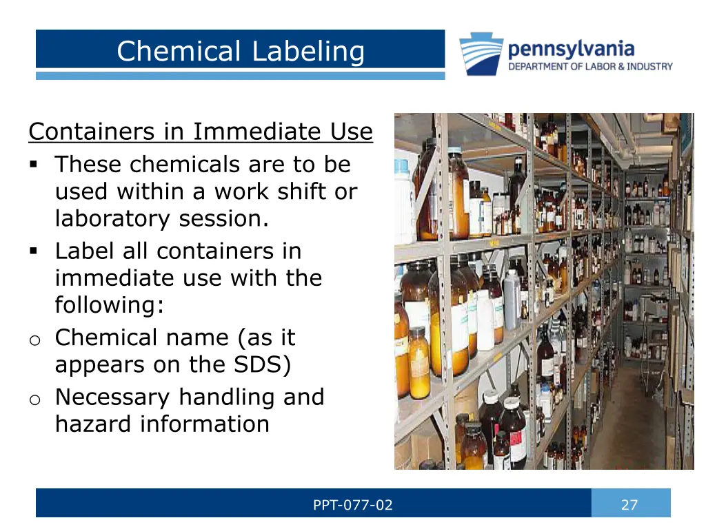 chemical labeling 3