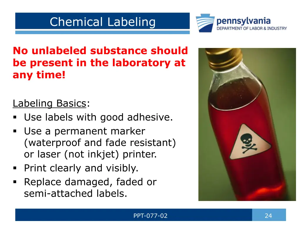 chemical labeling