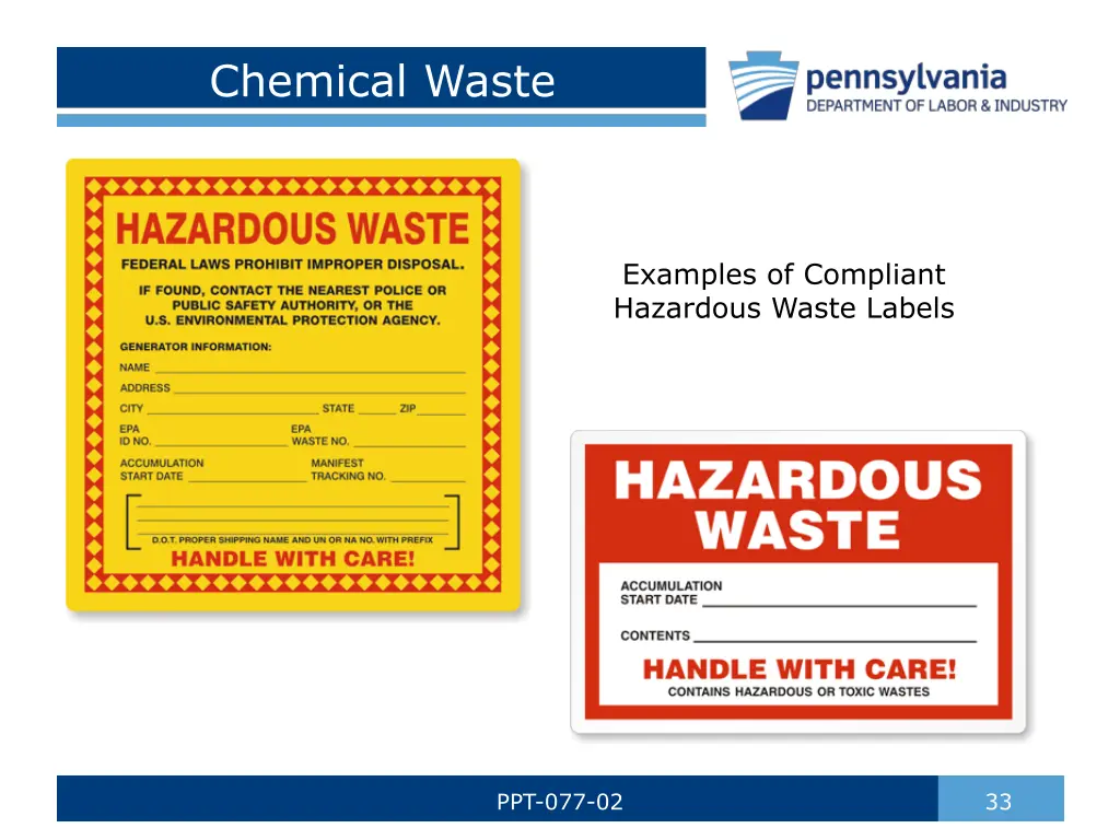 chemical waste 1