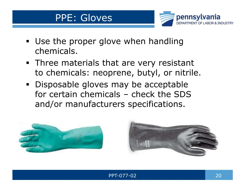 ppe gloves