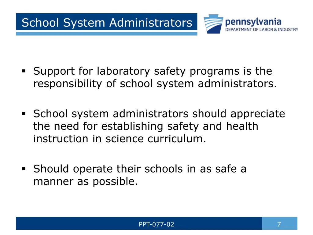 school system administrators