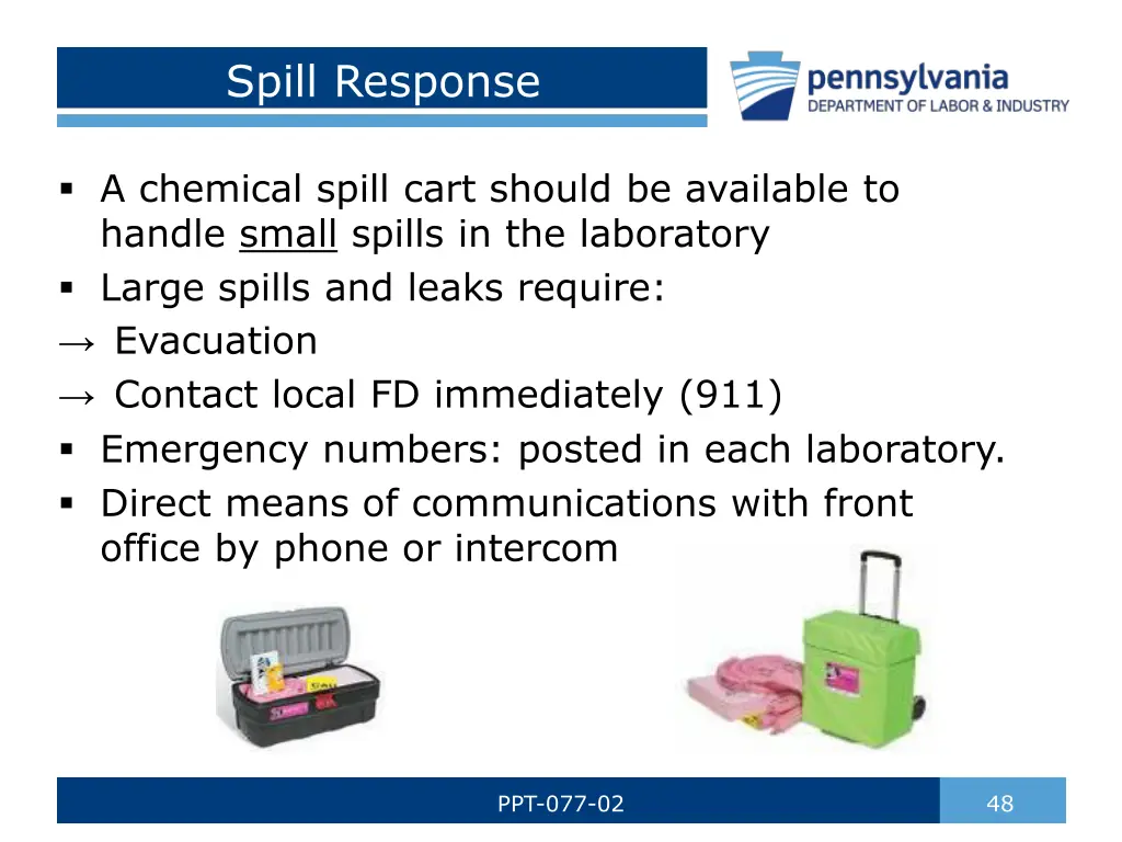 spill response