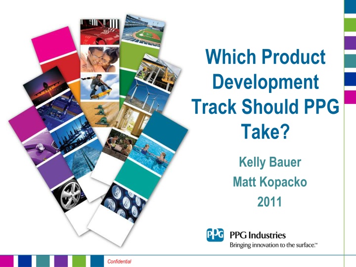 which product development track should ppg take