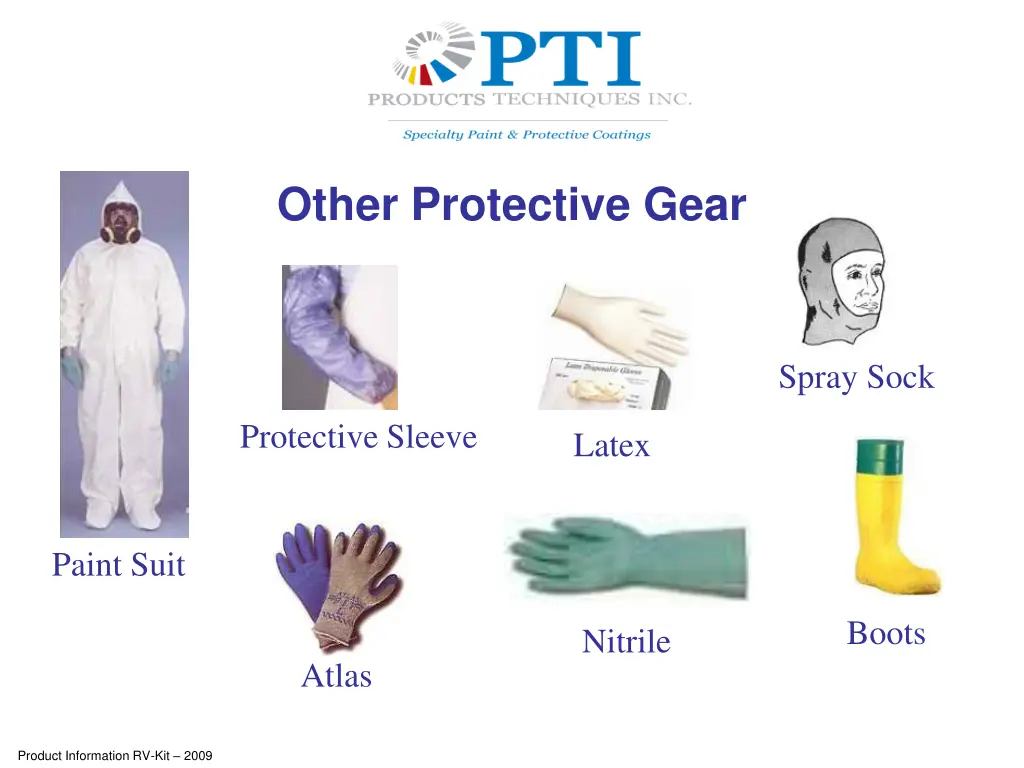 other protective gear