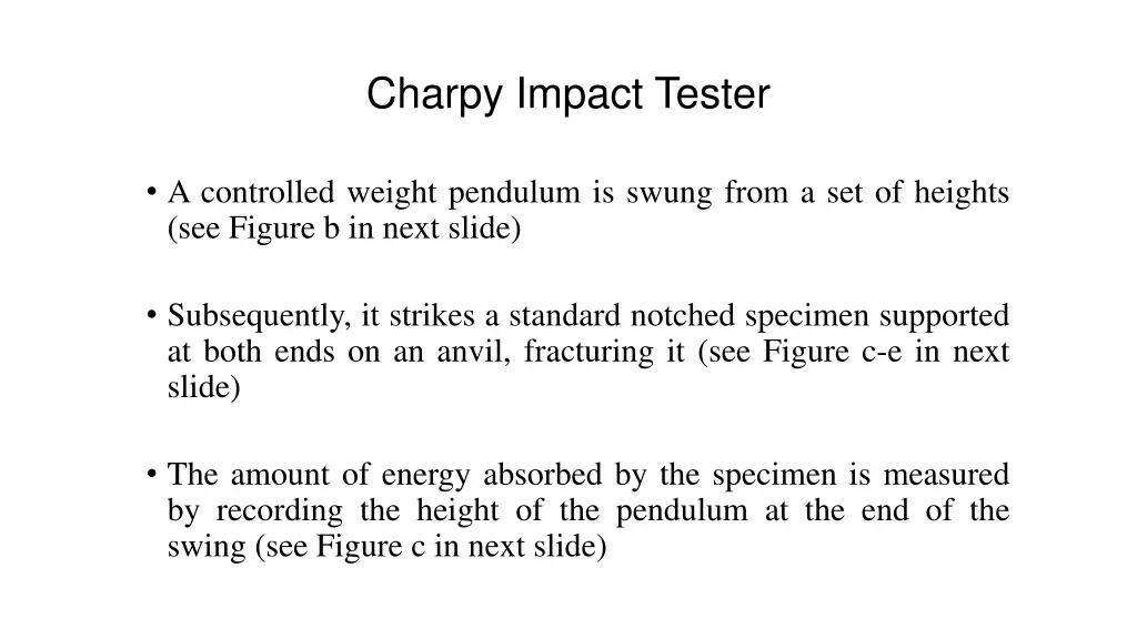 charpy impact tester