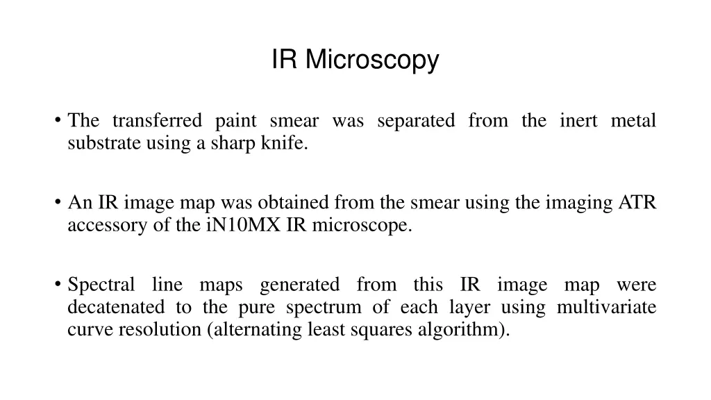 ir microscopy 1