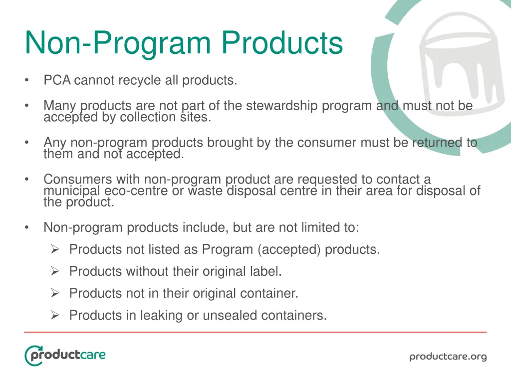 non program products