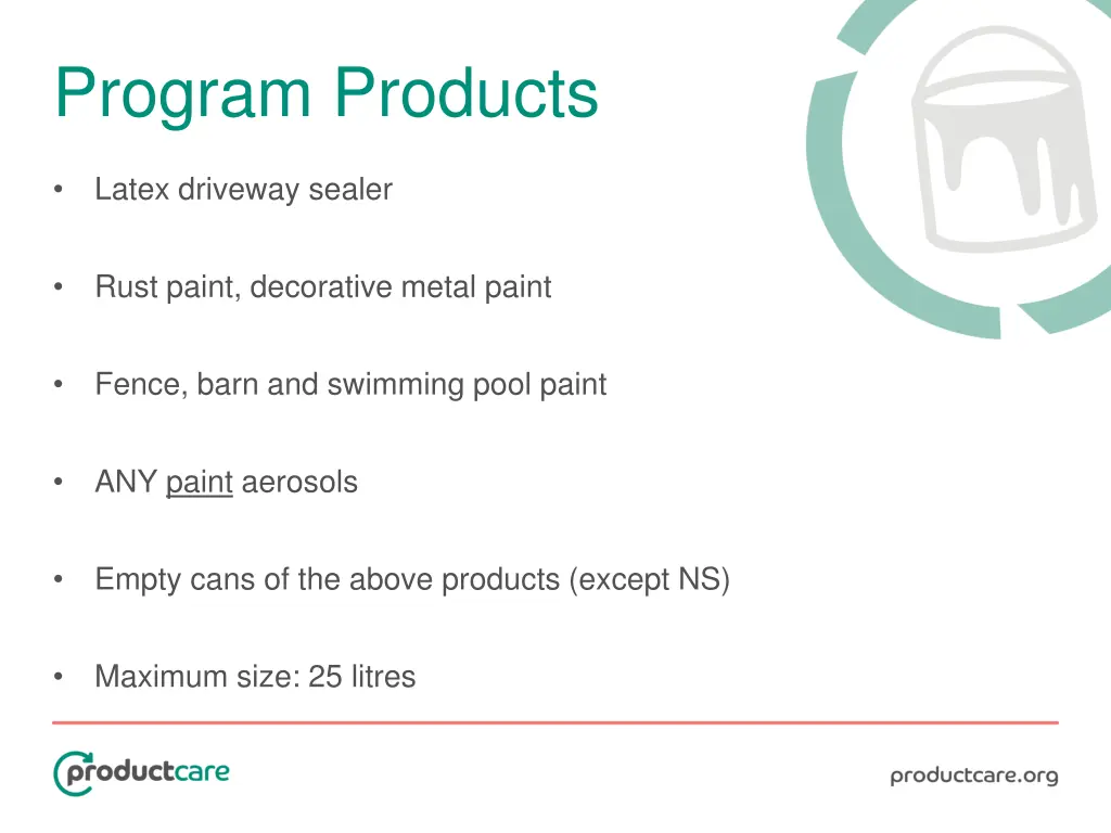 program products 1