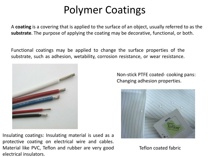 polymer coatings