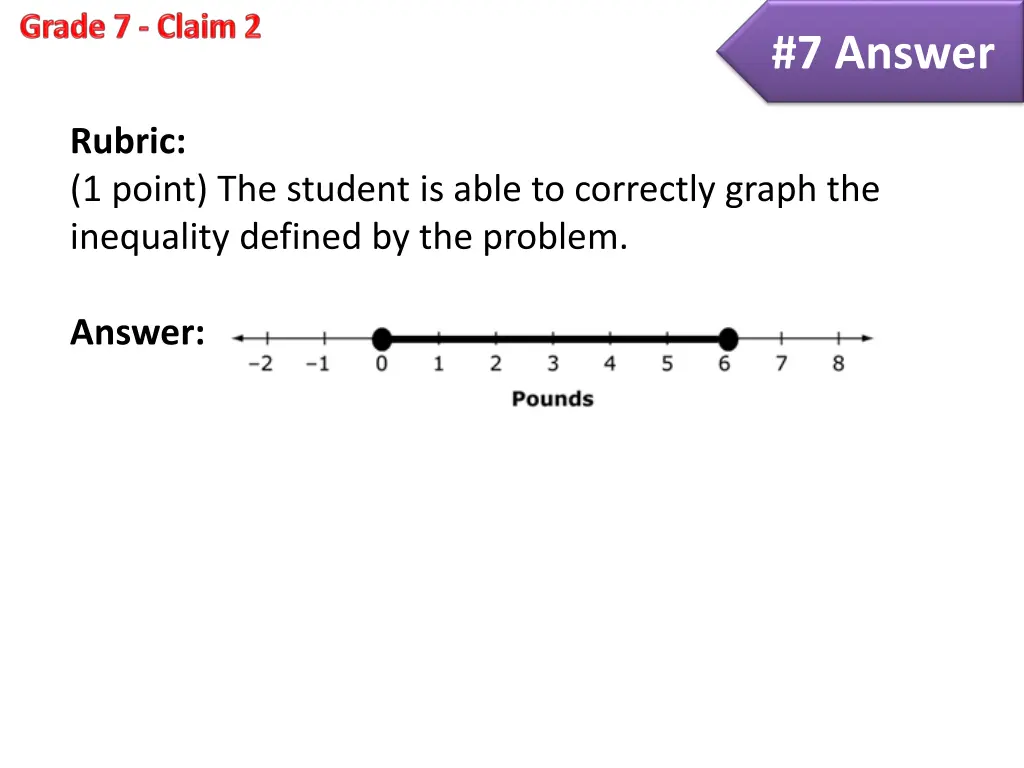 7 answer