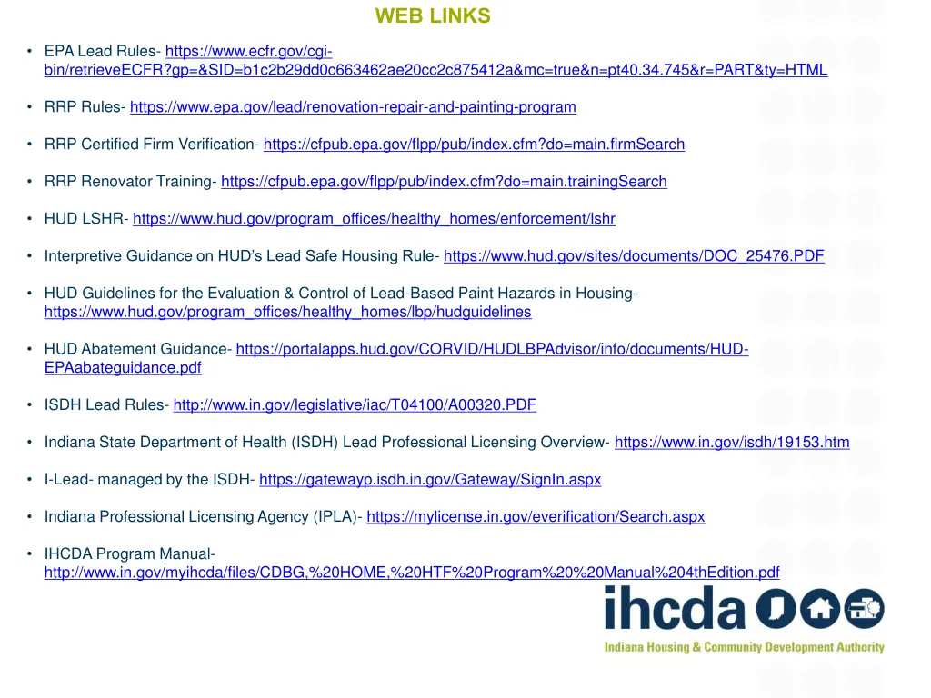 web links