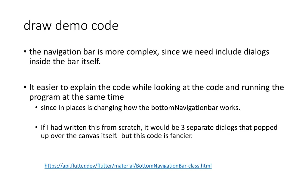 draw demo code