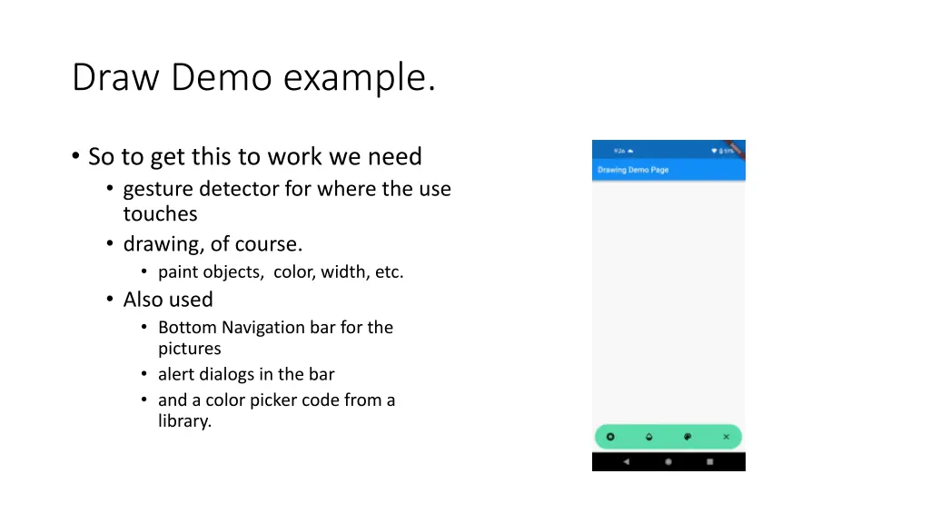 draw demo example