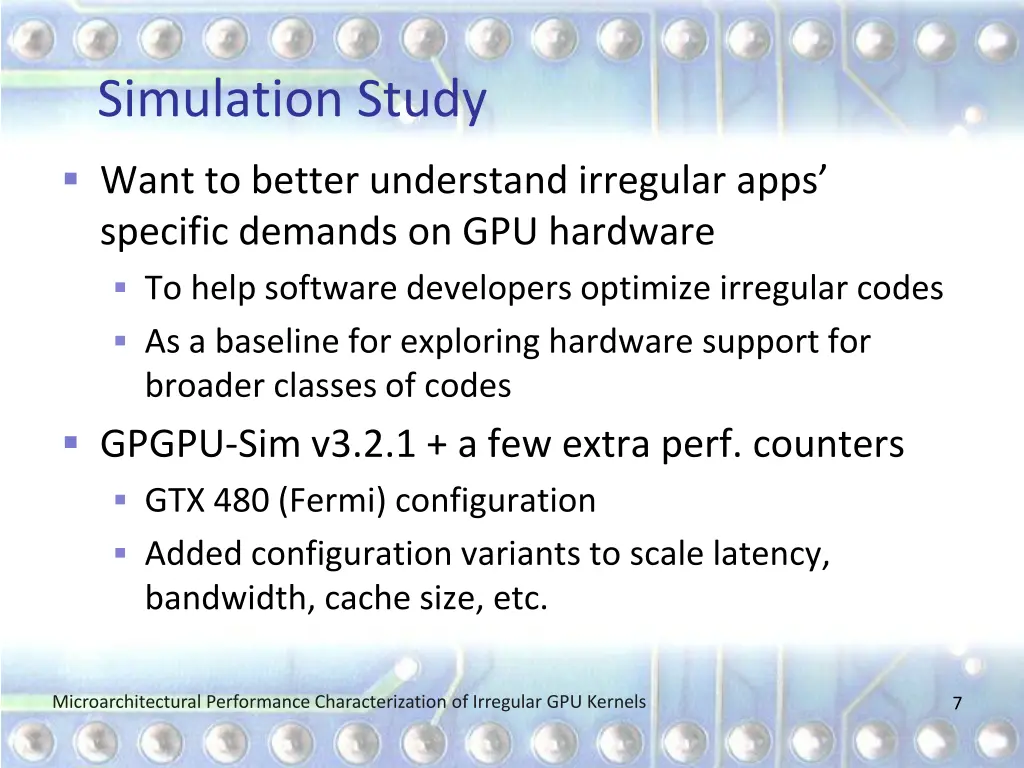 simulation study