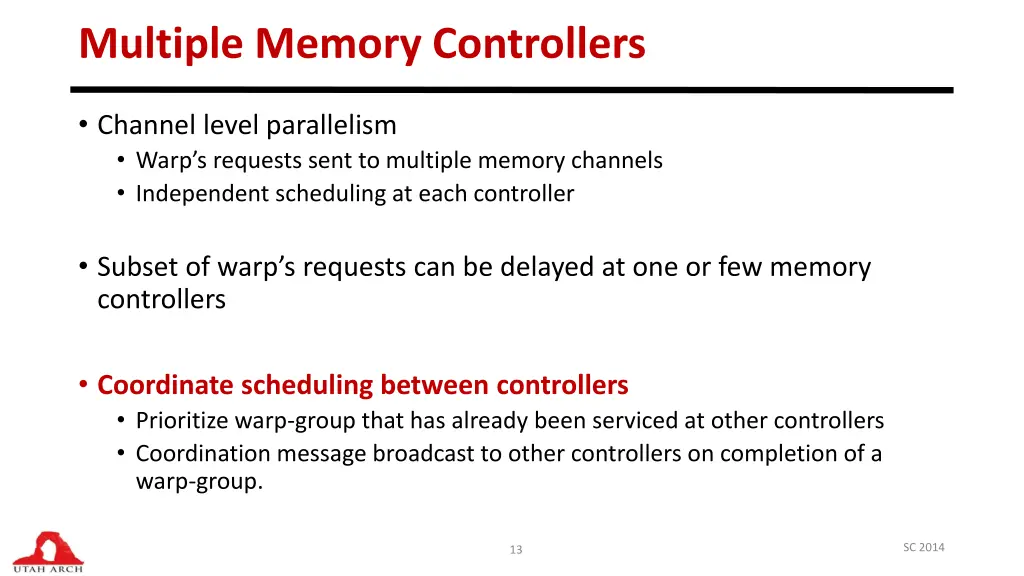 multiple memory controllers