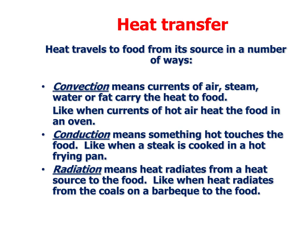 heat transfer