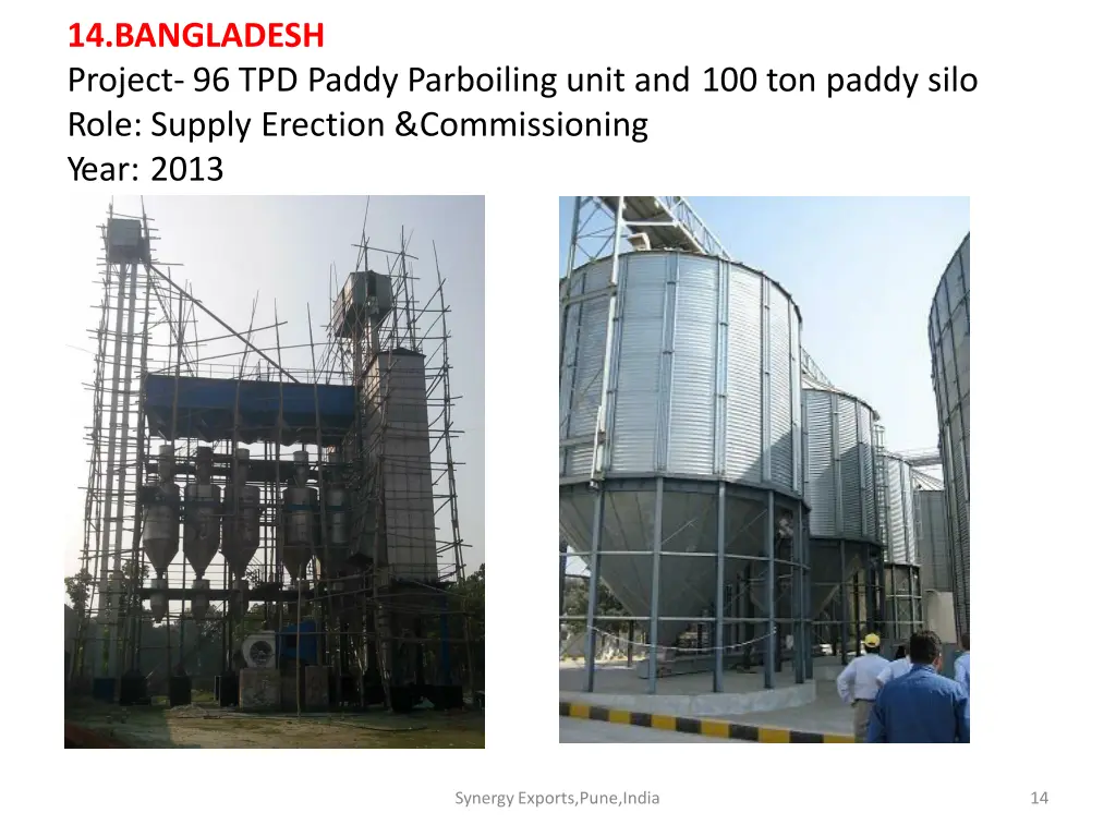 14 bangladesh project 96 tpd paddy parboiling