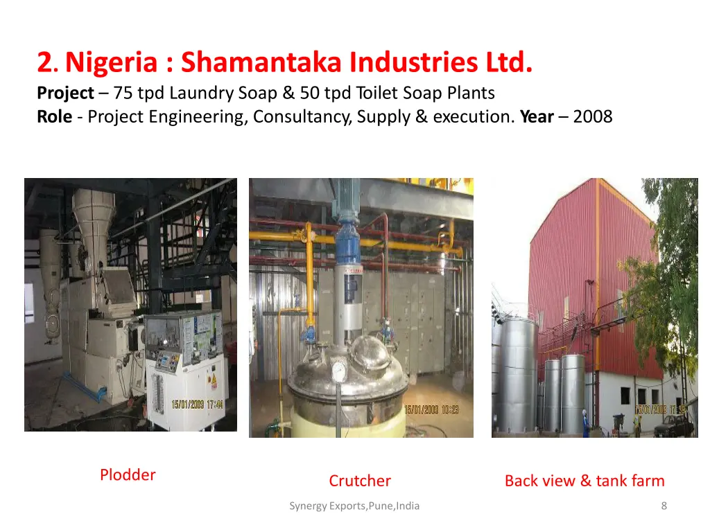 2 nigeria shamantaka industries ltd project