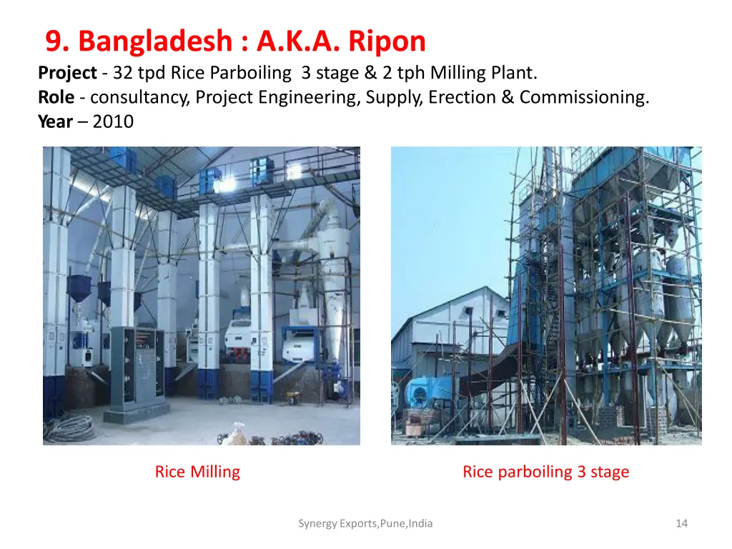 9 bangladesh a k a ripon project 32 tpd rice