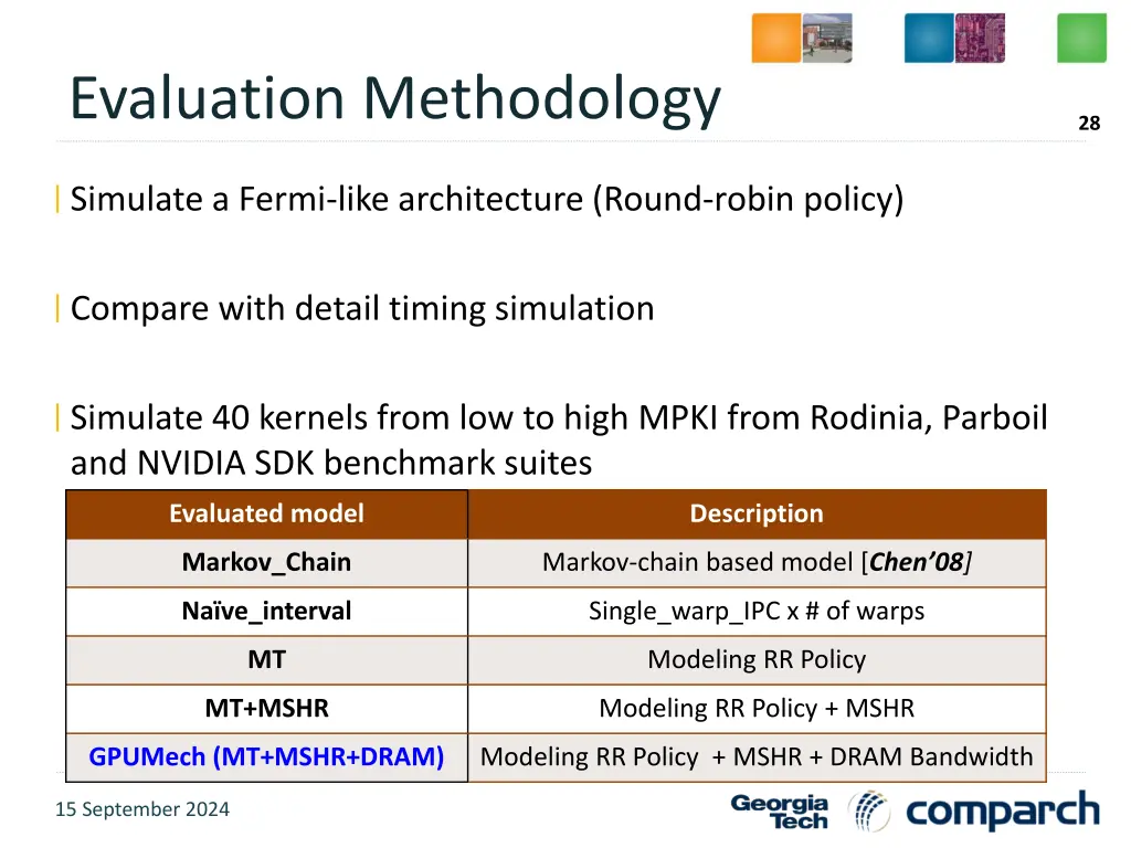 evaluation methodology