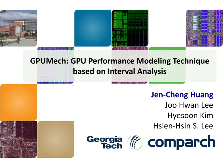 gpumech gpu performance modeling technique based