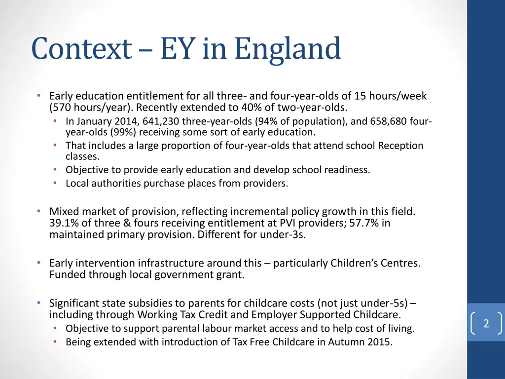 context ey in england