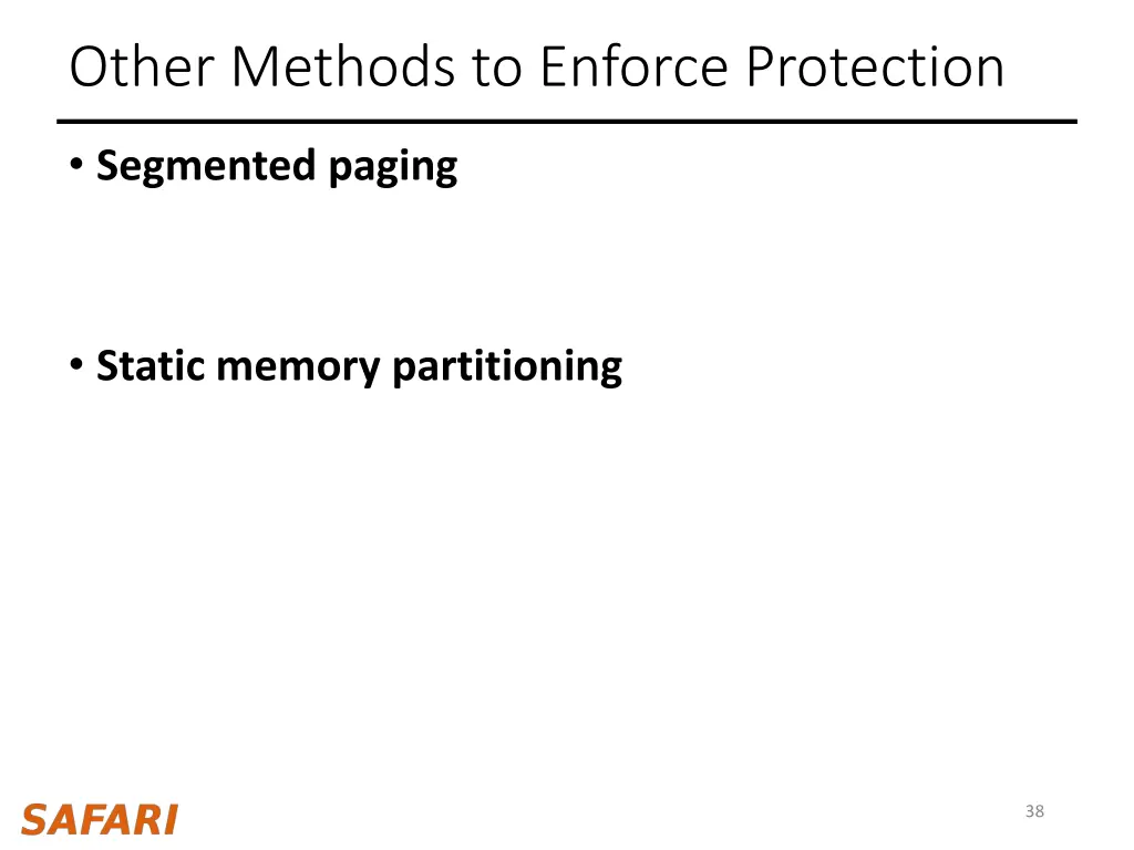 other methods to enforce protection