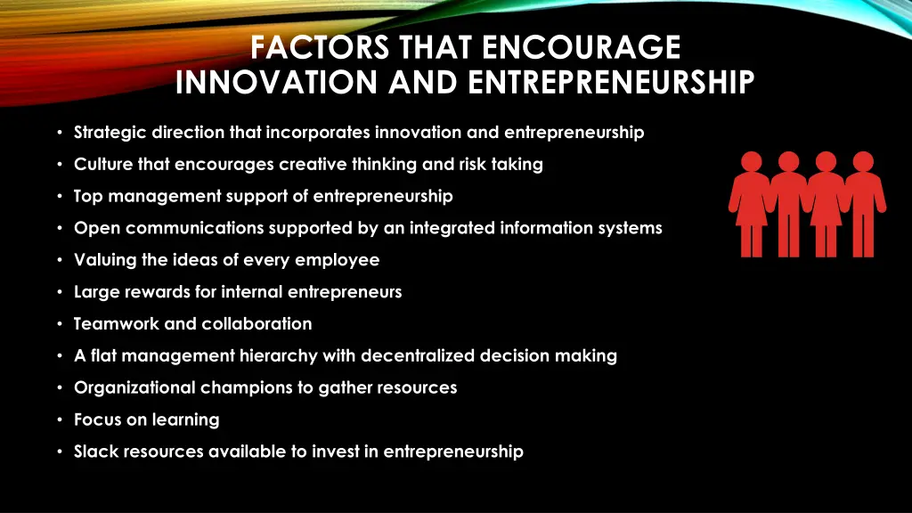 factors that encourage innovation