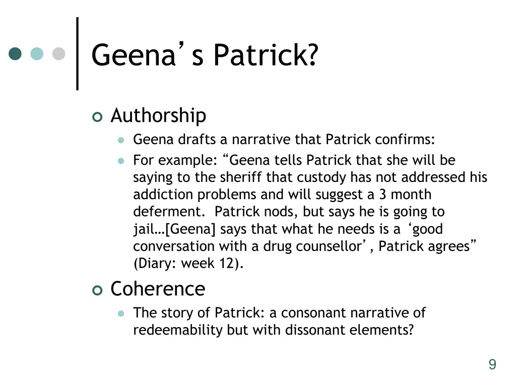 geena s patrick