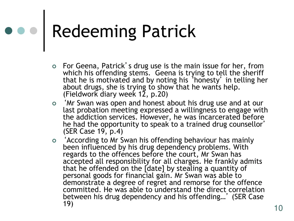 redeeming patrick