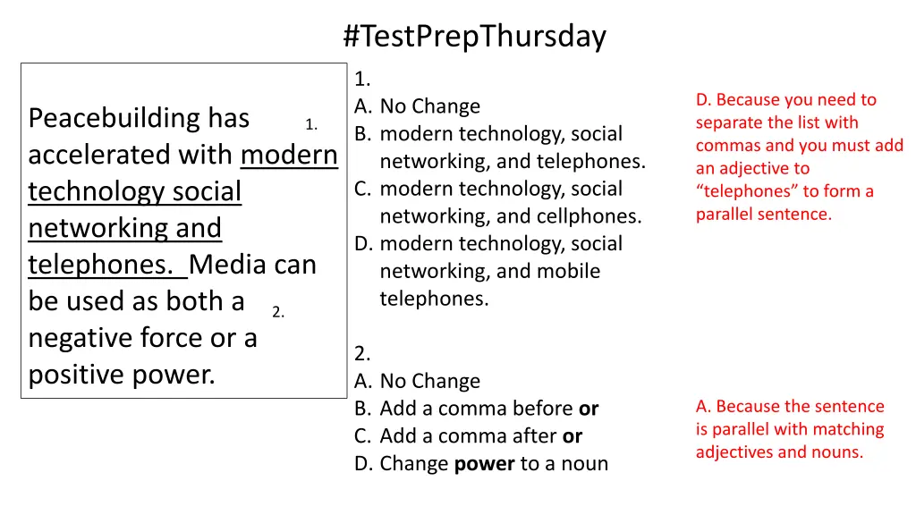 testprepthursday 2