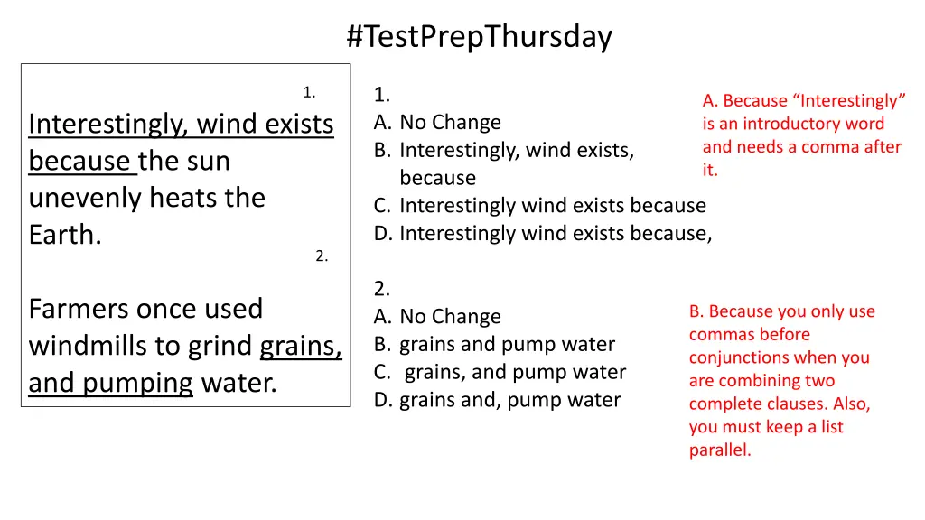 testprepthursday 5