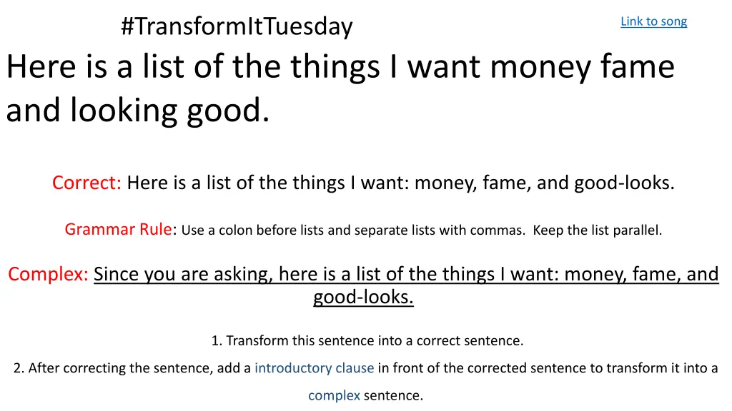 transformittuesday here is a list of the things