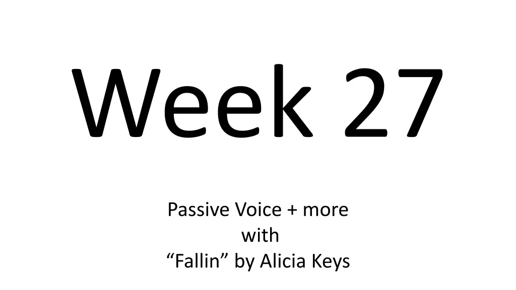 week 27