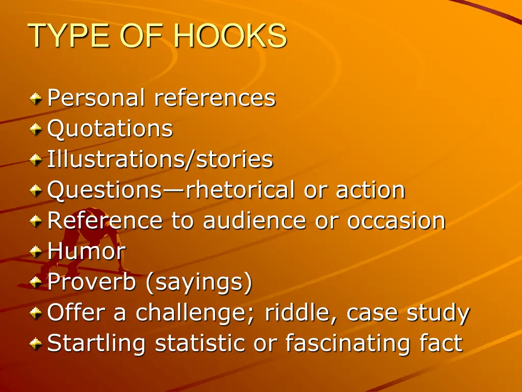 type of hooks 4