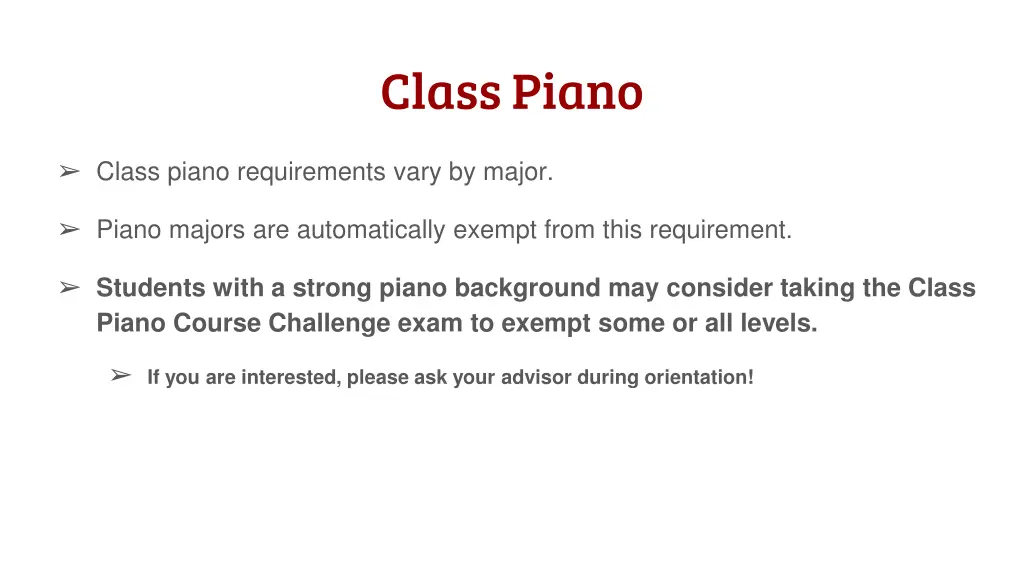 class piano