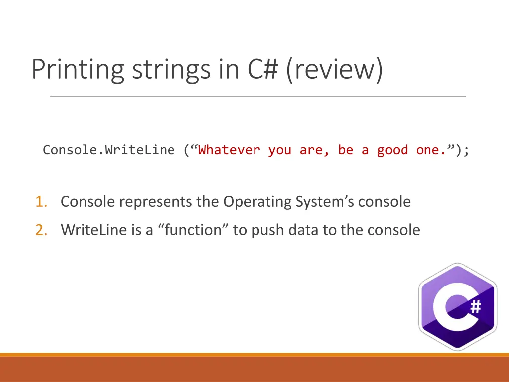 printing strings in c review