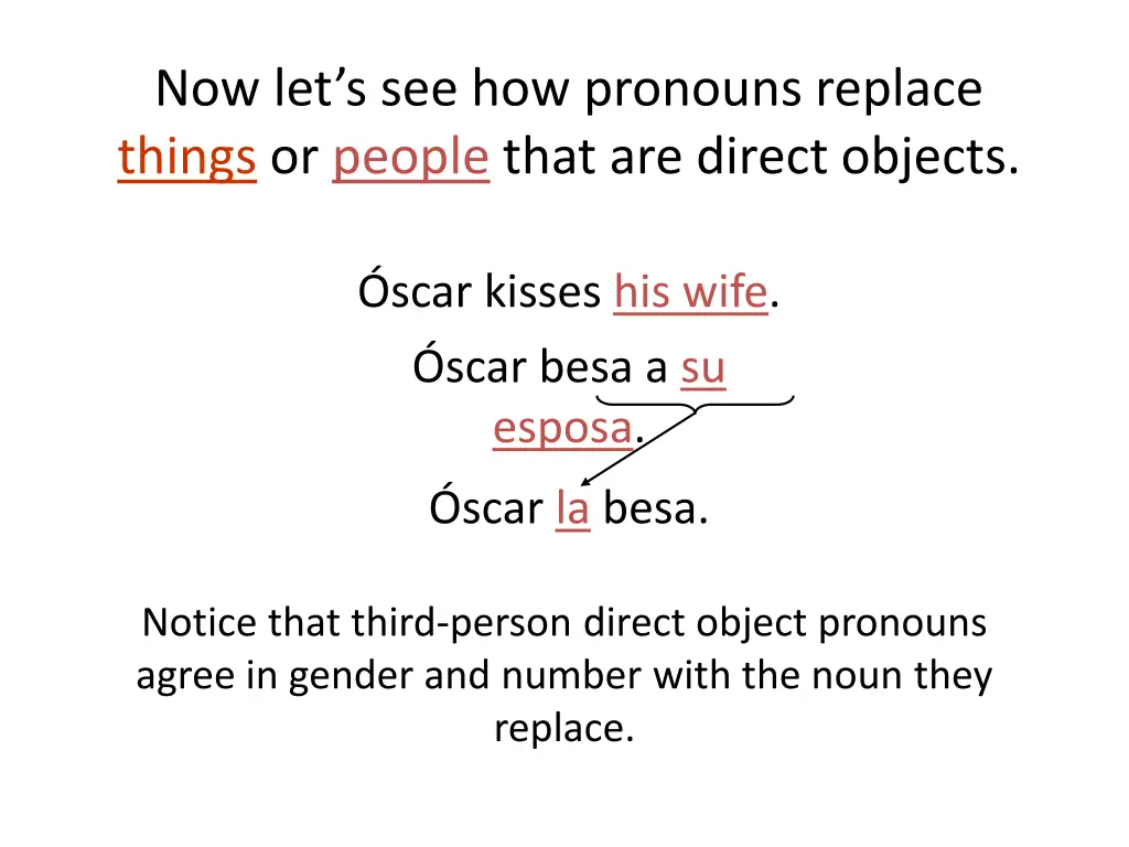 now let s see how pronouns replace things 1