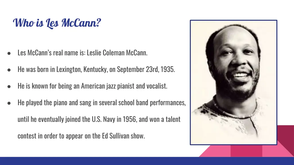 who is les mccann