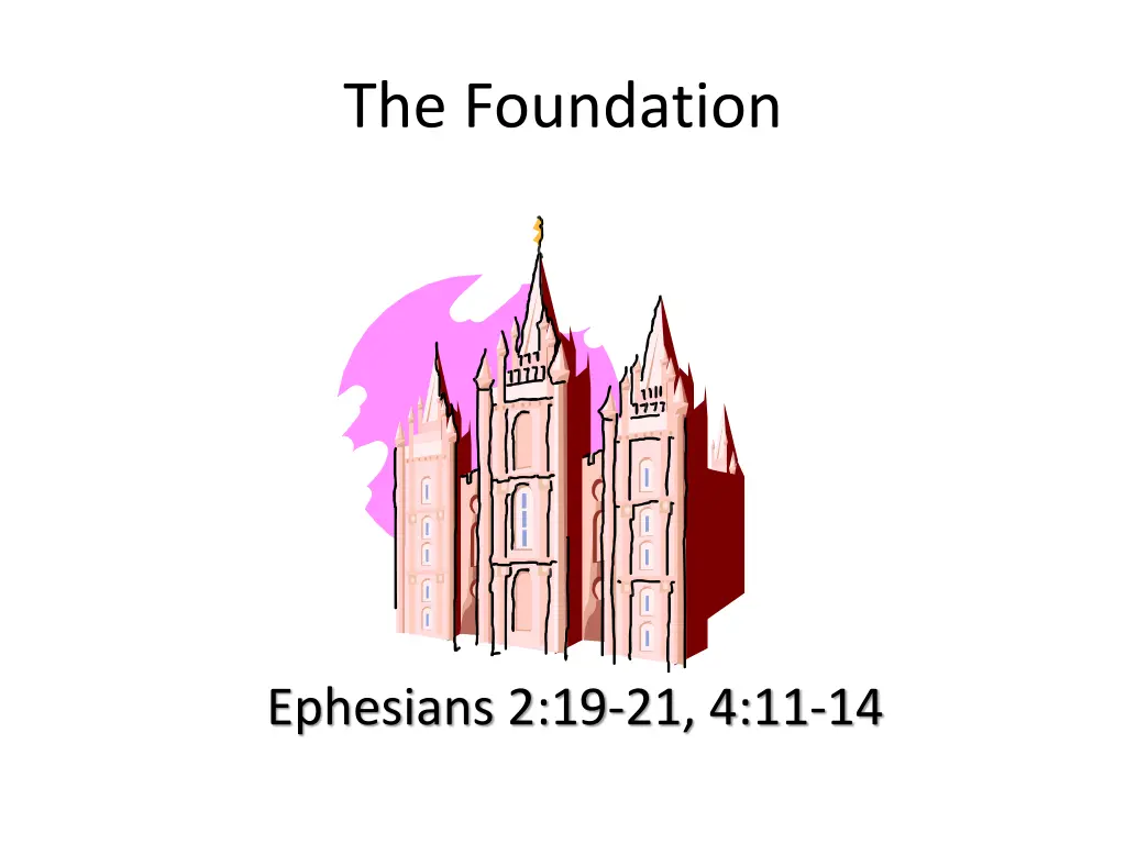 the foundation