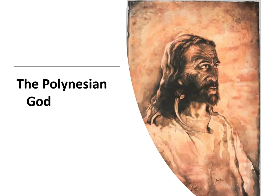 the polynesian god