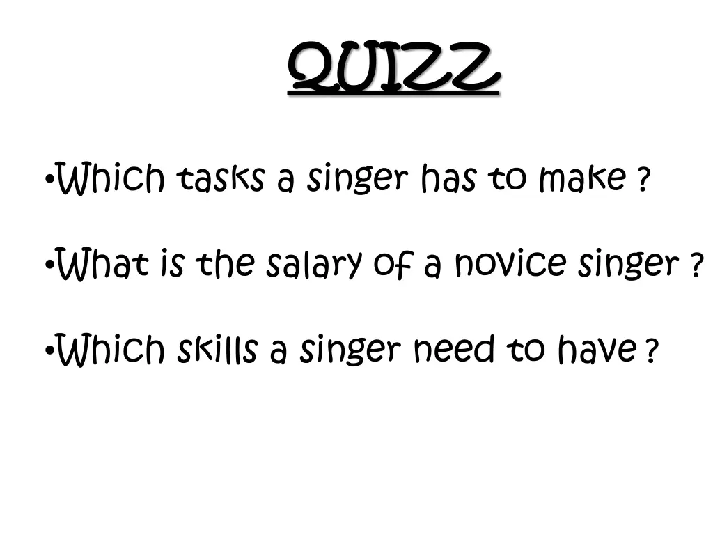 quizz quizz