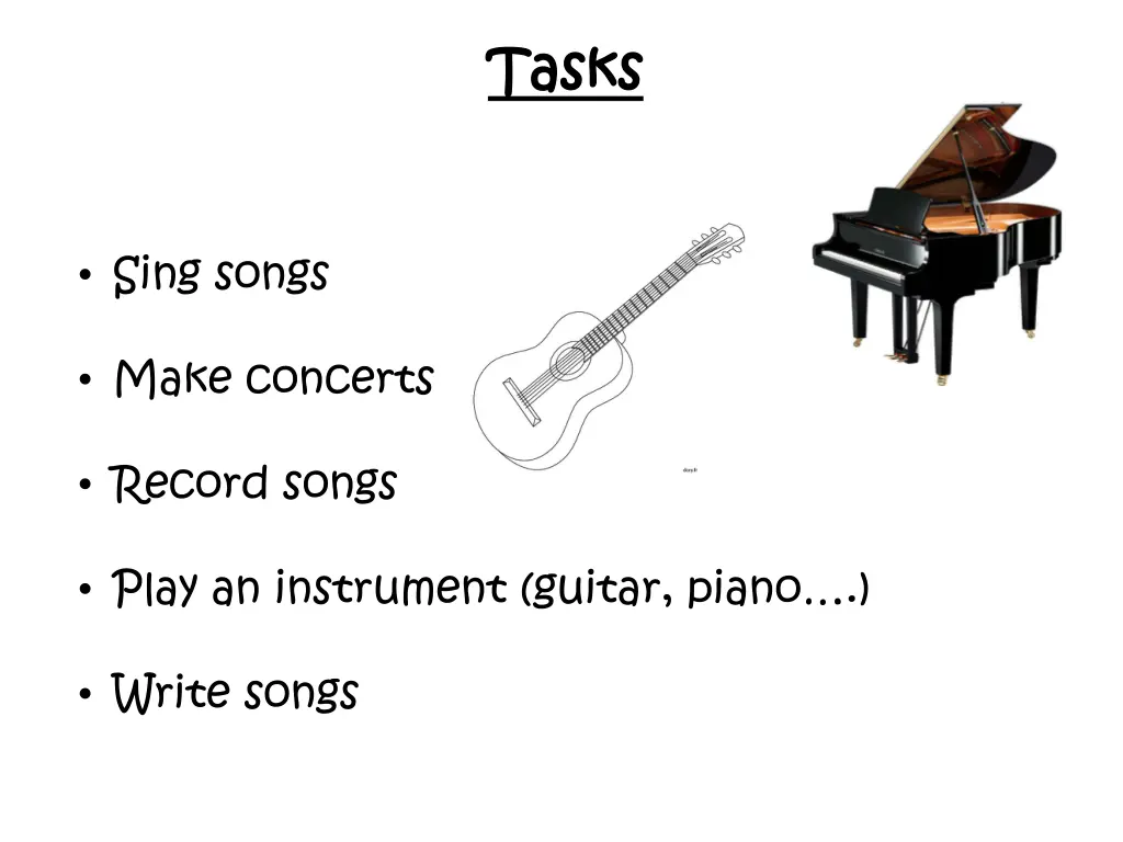 tasks tasks