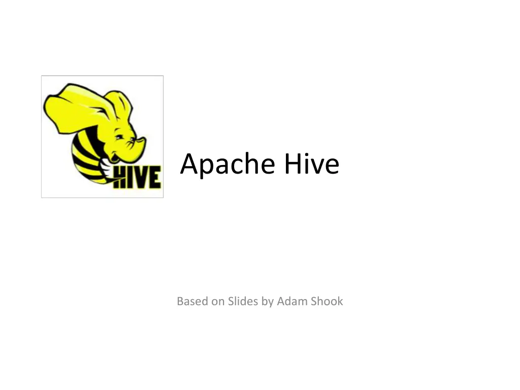 apache hive