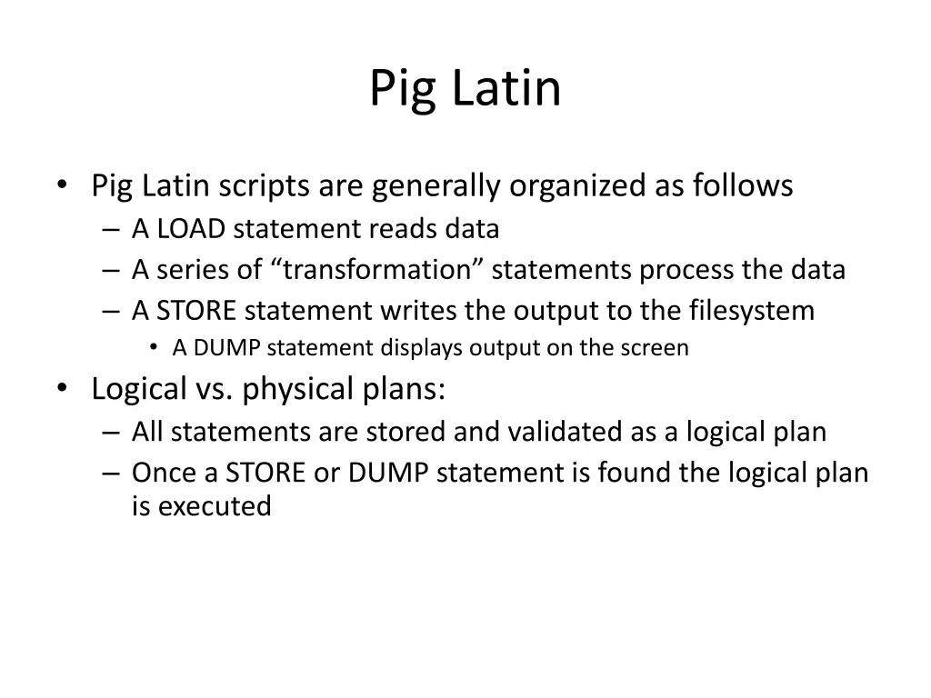 pig latin