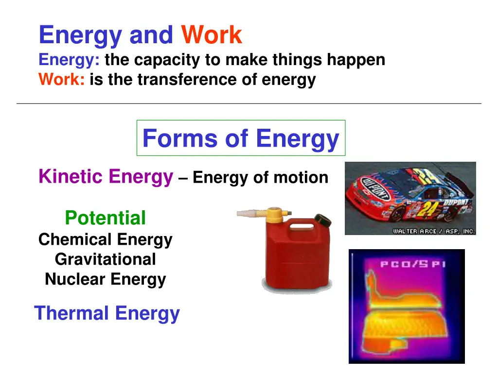 energy and work energy the capacity to make