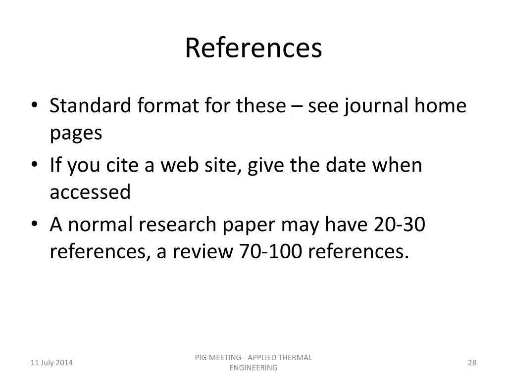 references