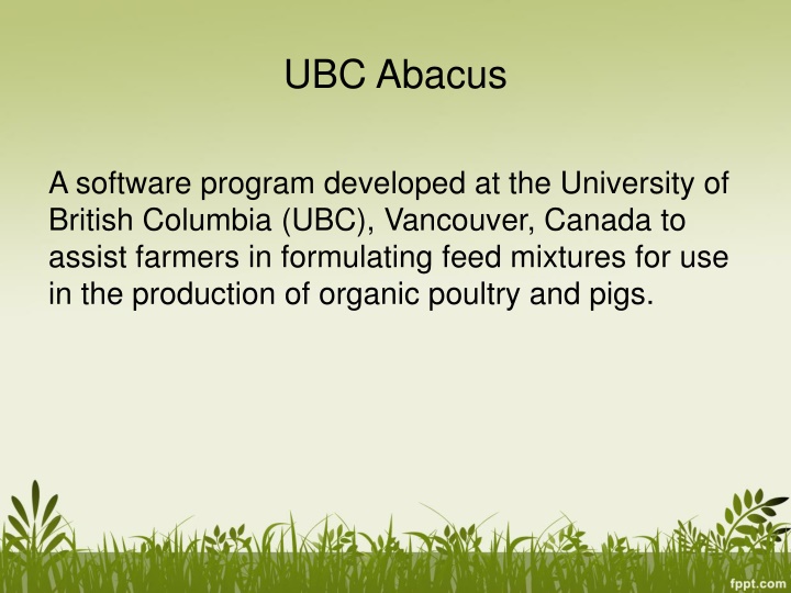 ubc abacus