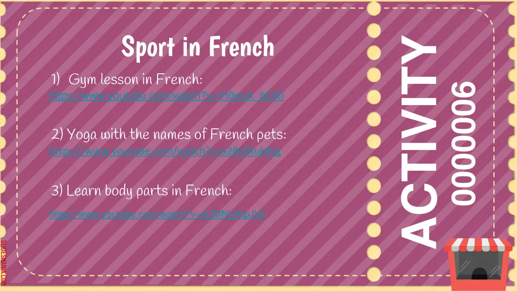 sport in french 1 gym lesson in french https