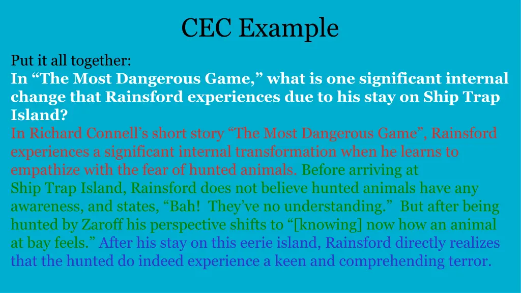 cec example 4